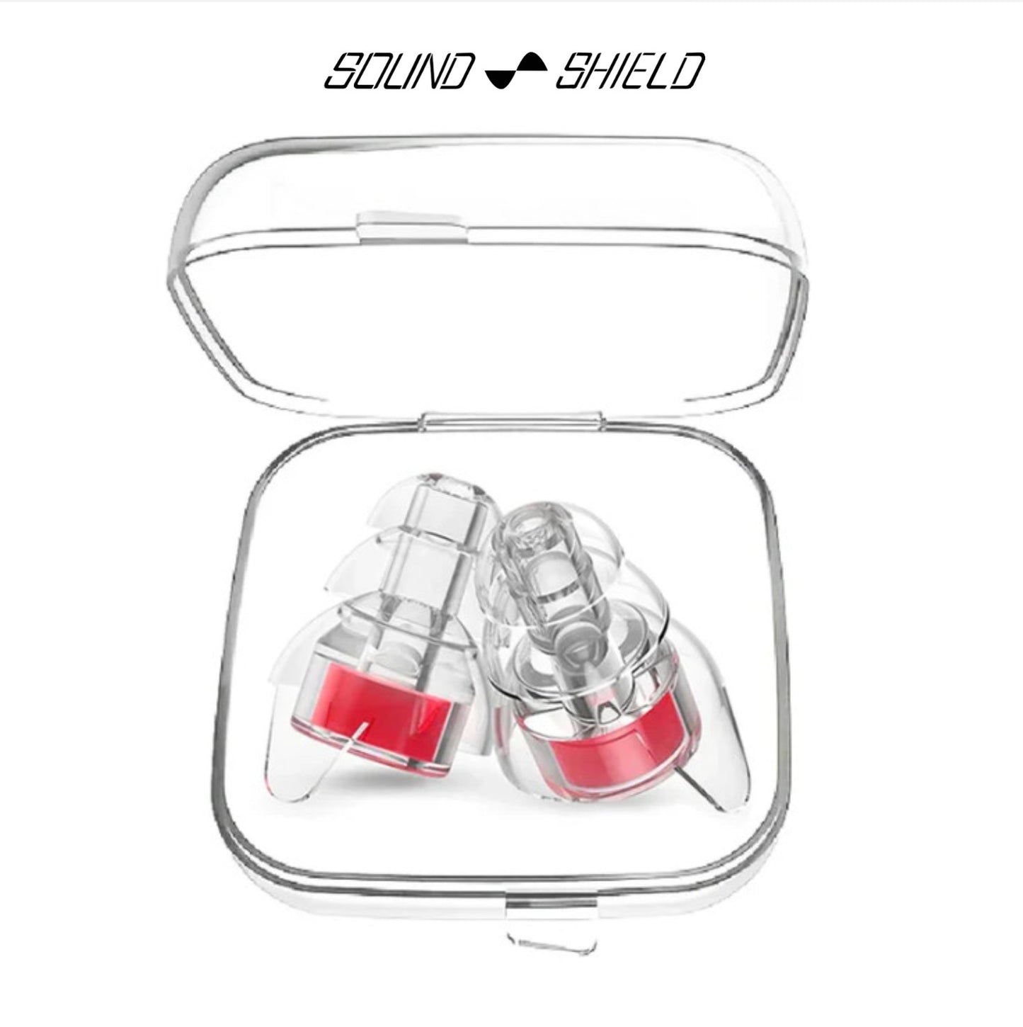 Filtros Sound Shield + Estuche transparente 🎧🎉