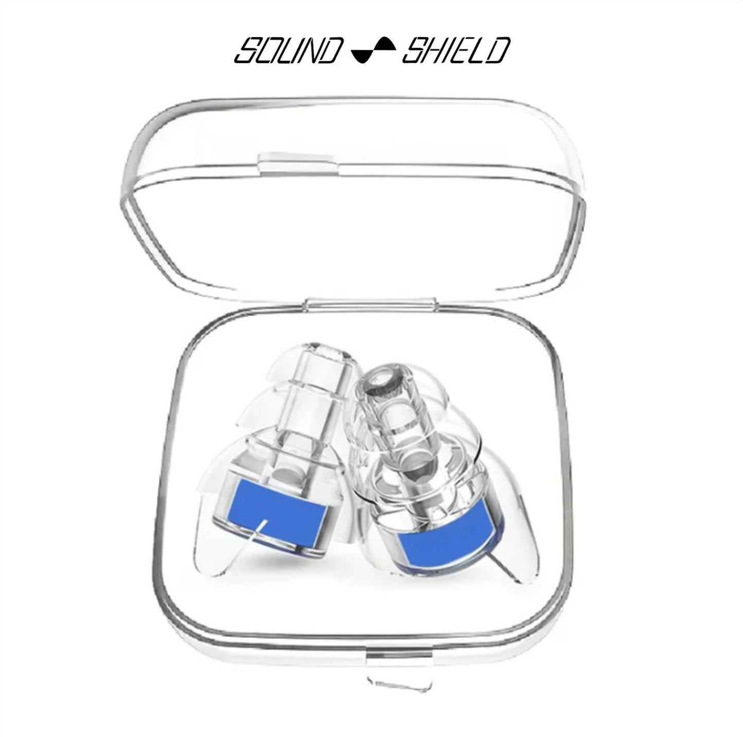 Filtros Sound Shield + Estuche transparente 🎧🎉